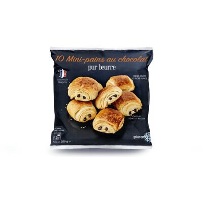 10 Mini-Pains Au Chocolat, Pur Beurre (Picard)