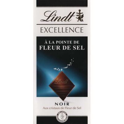 Chocolat Noir 47% Et Pointe De Fleur De Sel (Lindt)