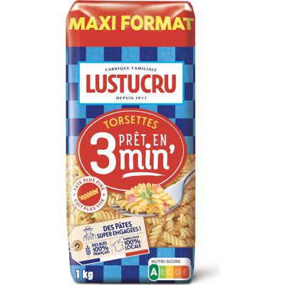 Torsettes (Lustucru - Lustucru Al Dente En 3 Minutes)