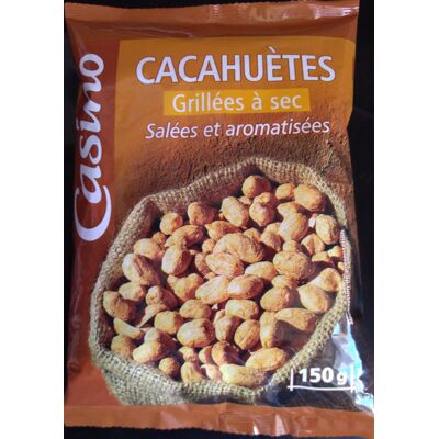 Cacahuètes Grillées À Sec Salées Et Aromatisées (Casino)