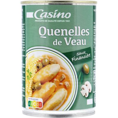 Quenelles De Veau Sauce Financière (Casino)