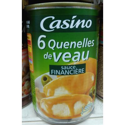 Quenelles De Veau Sauce Financière (Casino)