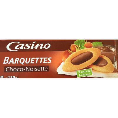 Barquettes Choco-Noisette (Casino)