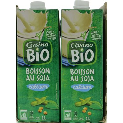 Boisson Au Soja Calcium Bio (Casino Bio - Casino)