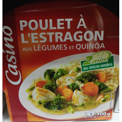 Poulet À L'estragon Aux Légumes Et Quinoa (Casino)