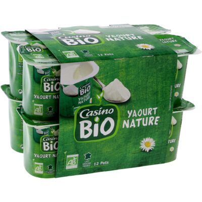 Yaourt Nature Issu De L'agriculture Biologique (Casino Bio - Casino)