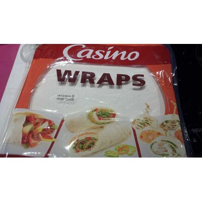Wraps - 6 Galettes (Casino)