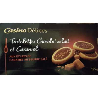 Tartelettes Chocolat Au Lait Et Caramel (Casino Délices - Casino)