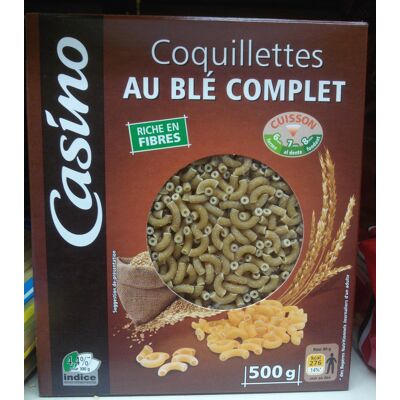 Coquillettes Au Blé Complet (Casino - Groupe Casino)