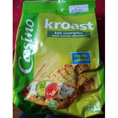 Kroast Blé Complet Sans Sucres Ajoutés (Casino)