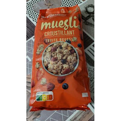 Muesli Croustillant Fruits Rouges (Casino)