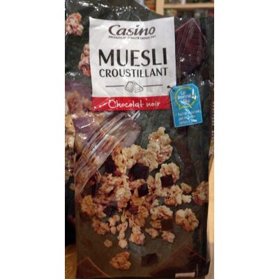 Muesli Croustillant Chocolat Noir (Casino)