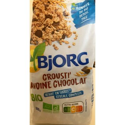 Crousti Avoine Chocolat (Bjorg)
