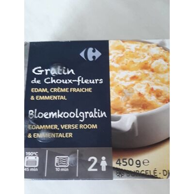 Gratin Choux Fleurs (Carrefour)