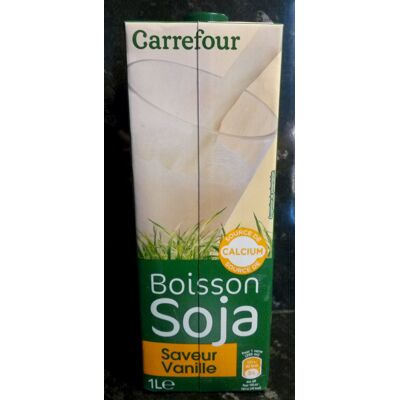 Boisson Soja Saveur Vanille (Groupe Carrefour - Carrefour)