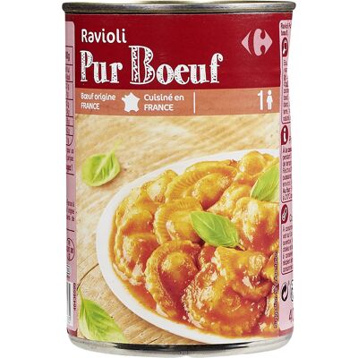 Ravioli Pur Bœuf (Carrefour - Groupe Carrefour)