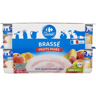 Brasse Abricot (Ou) Fraise (Ou) Framboise (Ou) Peche (Carrefour)