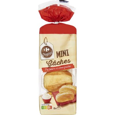 Mini Gâches Pur Beurre Et Crème Fraîche (Carrefour)