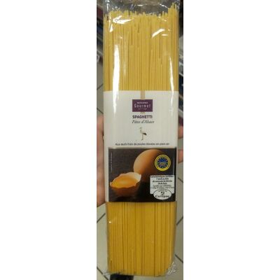 Pâtes D'alsace (7 Œufs Frais Au Kilo), Spaghetti (Monoprix Gourmet - Monoprix)