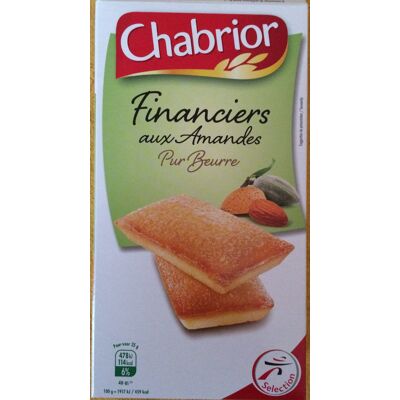 Financiers Aux Amandes (Chabrior - Intermarché)