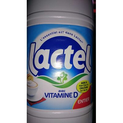 Lait Stérilisé U.h.t. Entier (Lactel)