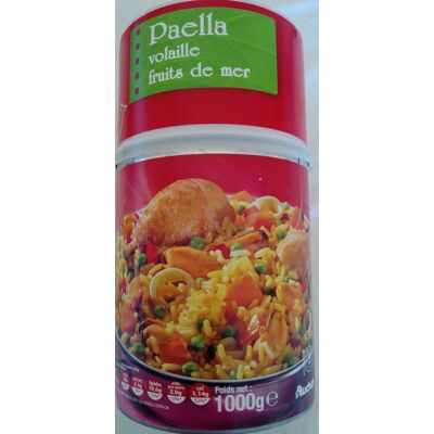 Paella Volaille Fruits De Mer (Auchan)