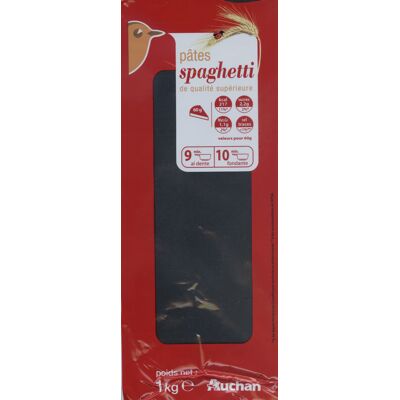 Pâtes Spaghetti (Auchan - Auchan Production)