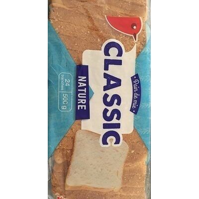Pain De Mie Classic Nature (Auchan)