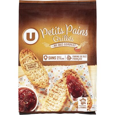 Petits Pains Grillés Au Blé Complet (U)