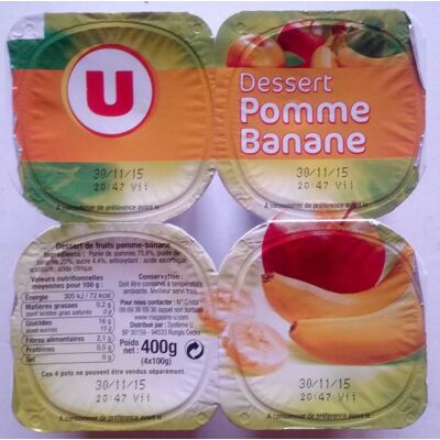 Dessert Pomme Banane (U)