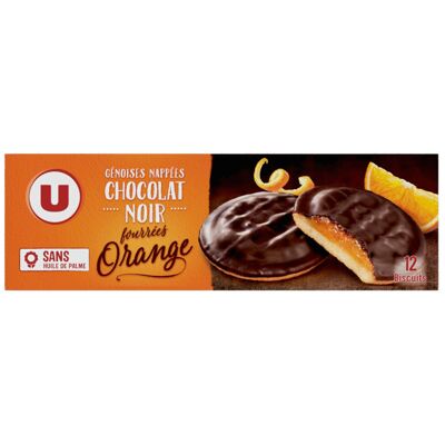 Génoises Fourrées À L'orange Nappées De Chocolat (U)