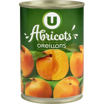 Abricots Au Sirop Léger (U)