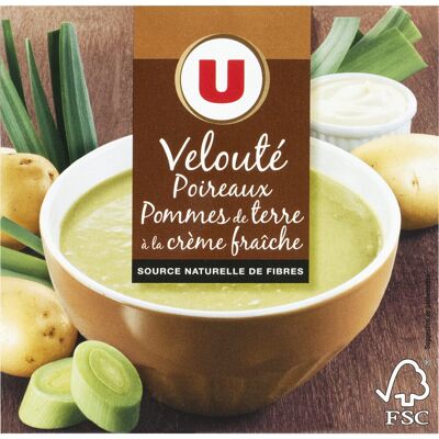 Velouté De Poireaux Et Pommes De Terre (U)