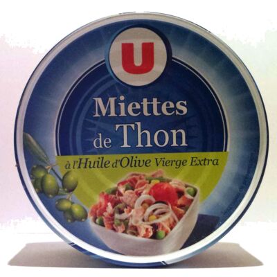 Miettes De Thon À L'huile D'olive Vierge Extra (U)