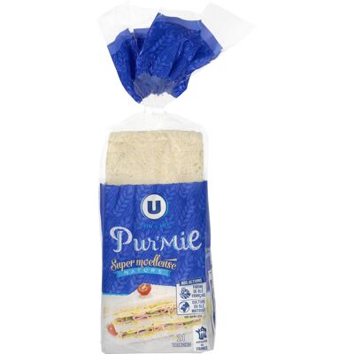 Pain De Mie Sans Croûte Pur Mie Nature (U)