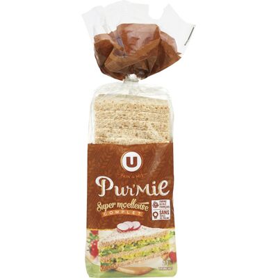 Pain De Mie Complet Sans Croute (U)