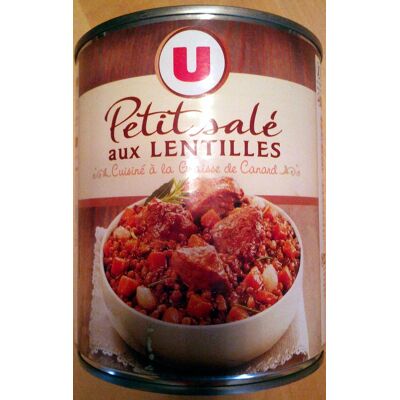 Petit Salé Aux Lentilles (U)