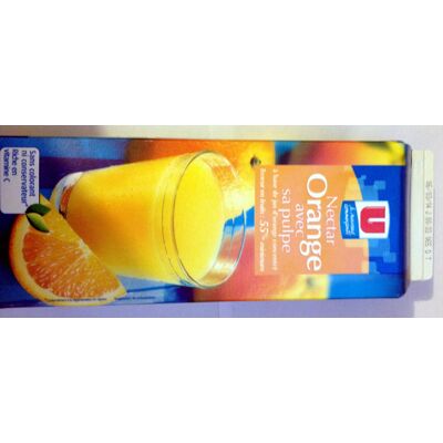 Nectar Orange Avec Sa Pulpe (U)