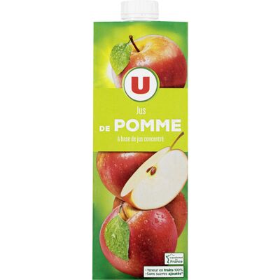 Jus À Base De Concentré De Pomme (U)