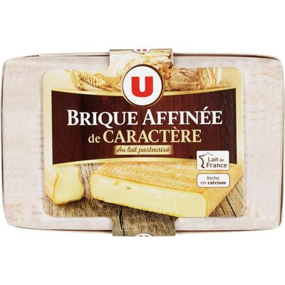 Fromage Brique Pasteurisé Affinée De Caractère 31% De Mg (U)