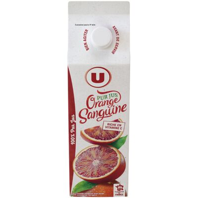 Pur Jus D'oranges Sanguines Pressées (U)