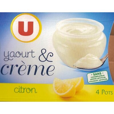 Yaourt & Crème Citron (U)
