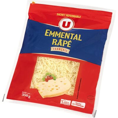 Emmental Français Au Lait Pasteurisé Rapé 29% De Mg (U)