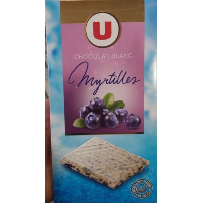 Chocolat Blanc Mytrilles (U)