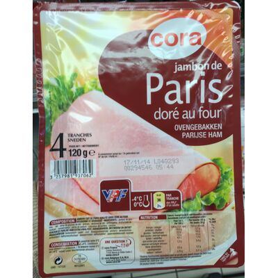 Jambon De Paris Doré Au Four (Cora)