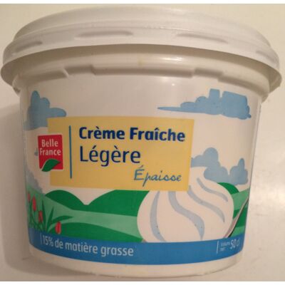 Crème Fraîche Légère (15% Mg) (Belle France)