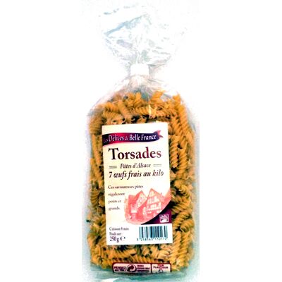 Torsades Pâtes D'alsace (7 Œufs Frais Au Kilo) (Les Délices De Belle France - Belle France)