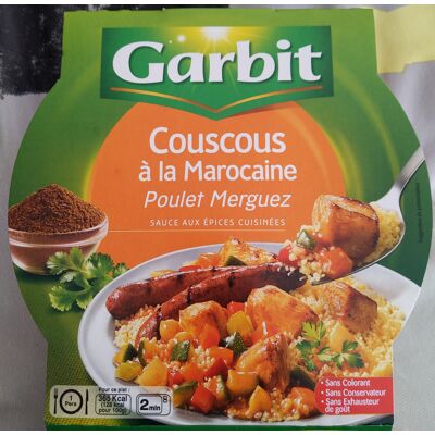 Couscous À La Marocaine - Poulet Et Merguez (Garbit)