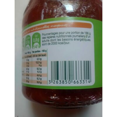 Chair De Tomates Bio (Leader Price)