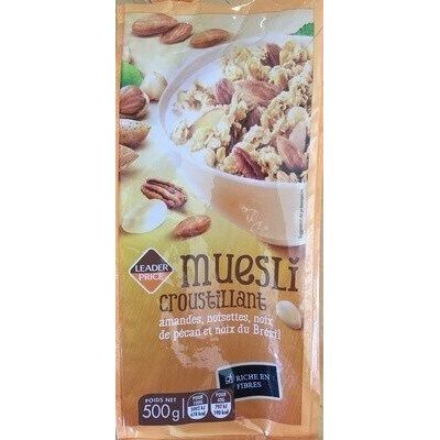 Muesli Croustillant Aux Noix (Leader Price)